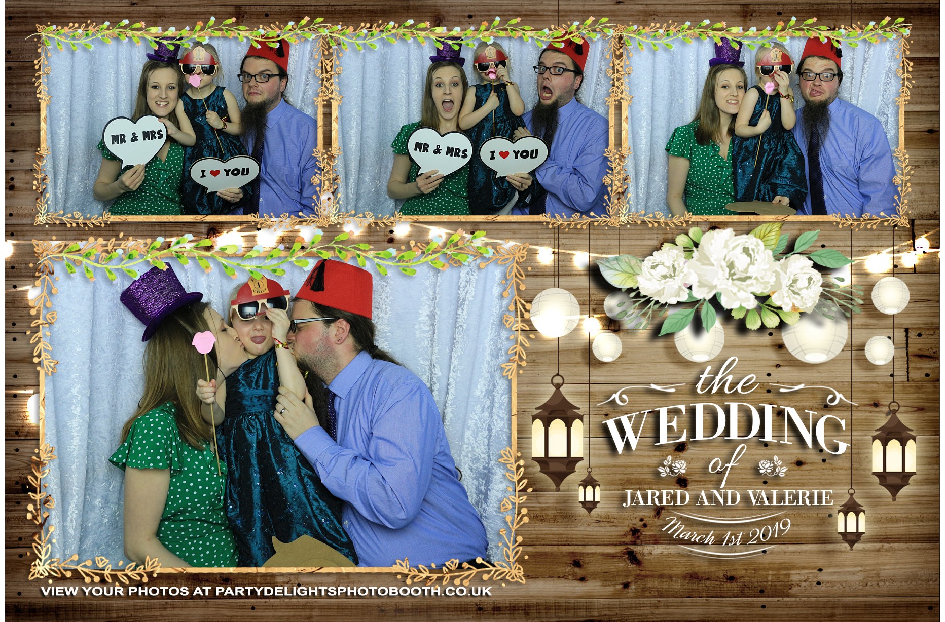 Jared and Valerie’s Wedding - Prints | View more photos from the event at gallery.partydelightsphotobooth.co.uk/u/PartyDelightsPhotoBooth/Jared-and-Valerie’s-Wedding-Prints